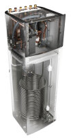 Daikin Altherma 4 H F Wärmepumpen-Innengerät, mit 230 l Edelstahlspeicher, 9 kW E-Heizstab